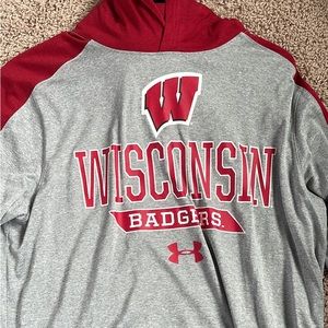 Under Armour Wisconsin Badgers Pullover Hoodie